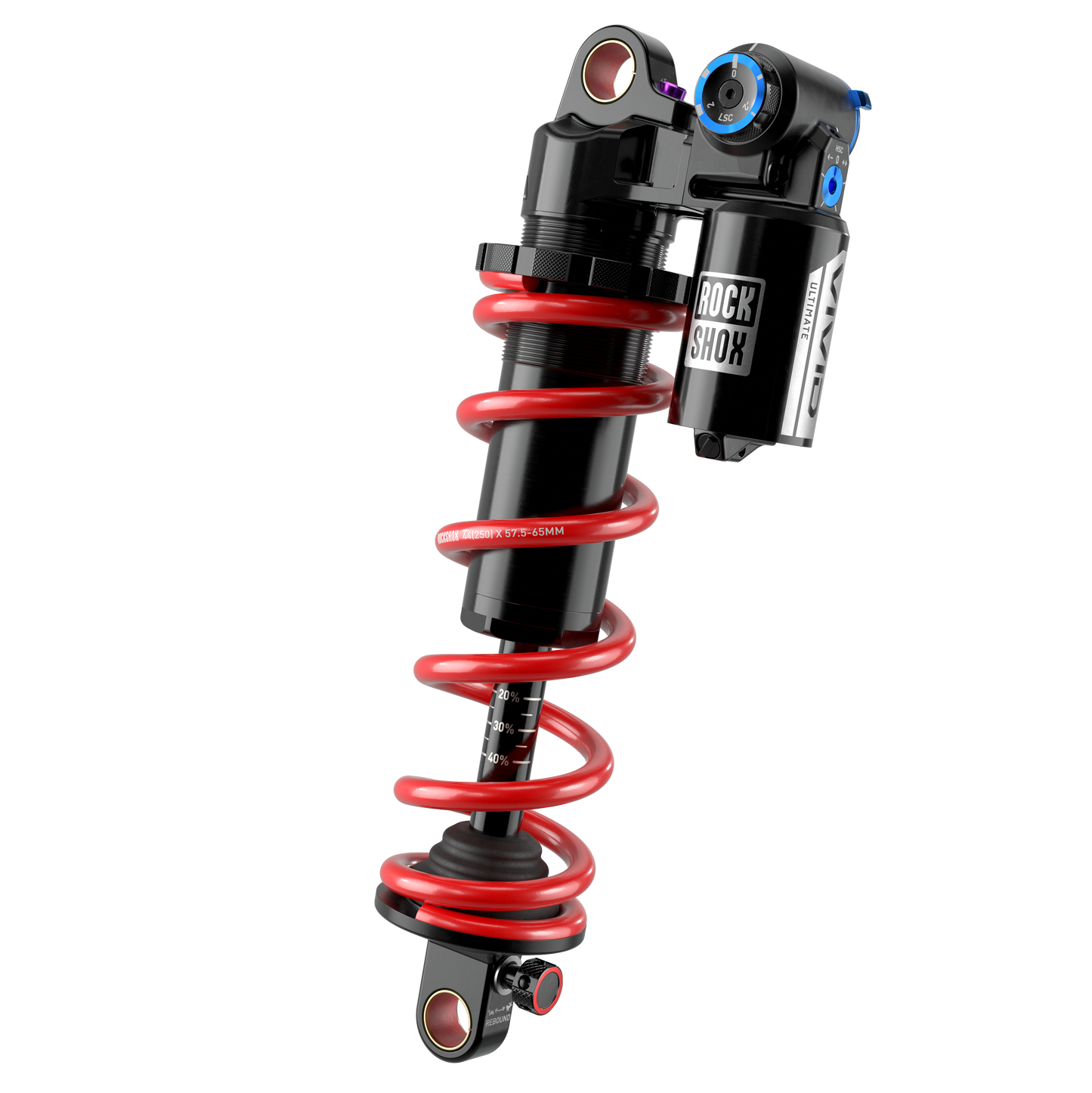 ROCKSHOX VIVID COIL ULTIMATE RC2T D1 Standaard schokdemper