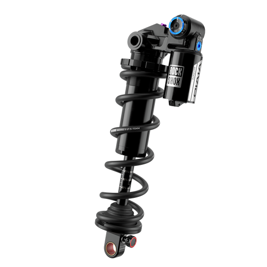 ROCKSHOX VIVID COIL ULTIMATE DH RC2 D1 Demper met taps toelopende veer