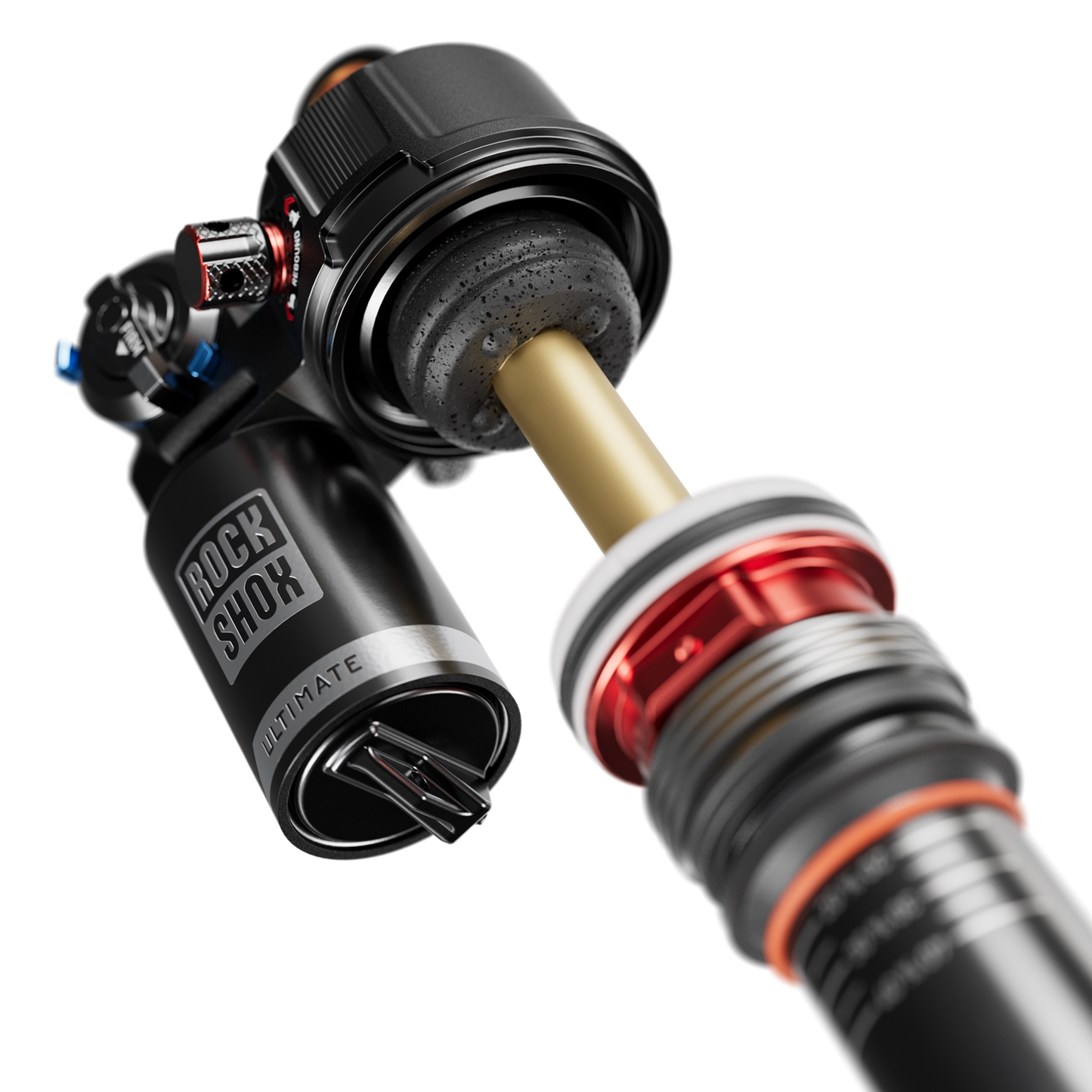 RS Super Deluxe Ultimate RC2T - 230x60 Lineair XL Air,Token Loc 3,Reb55/Comp34,Lockout45,HB. Std Std(8x30)(incl. lagerkit)D1 SantaCruzBronson4/Roubion4 2022-2024