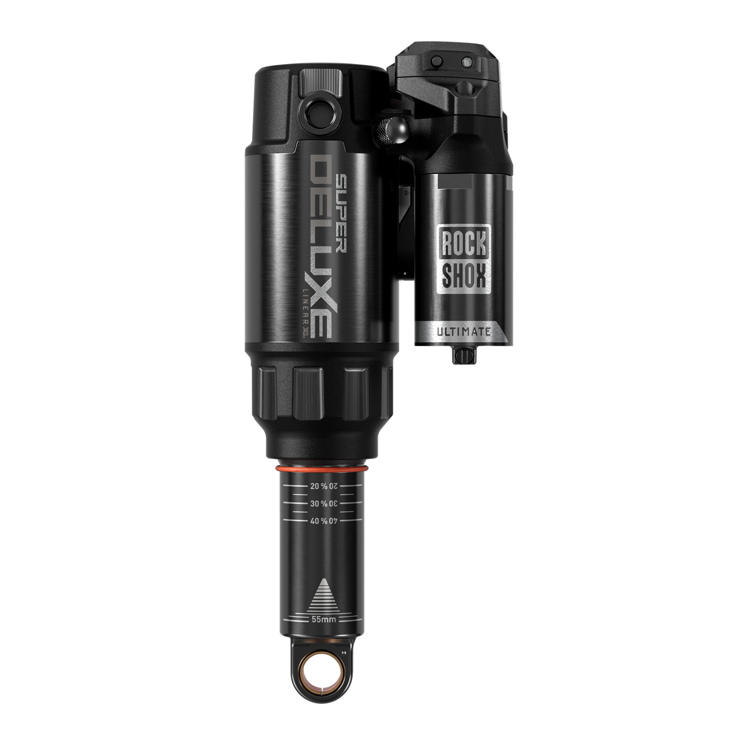ROCKSHOX SUPER DELUXE ULTIMATE FLIGHT ATTENDANT RC3 HBO LINEAR XL D1 Trunnion schokdemper voor Specialized Enduro 2020+