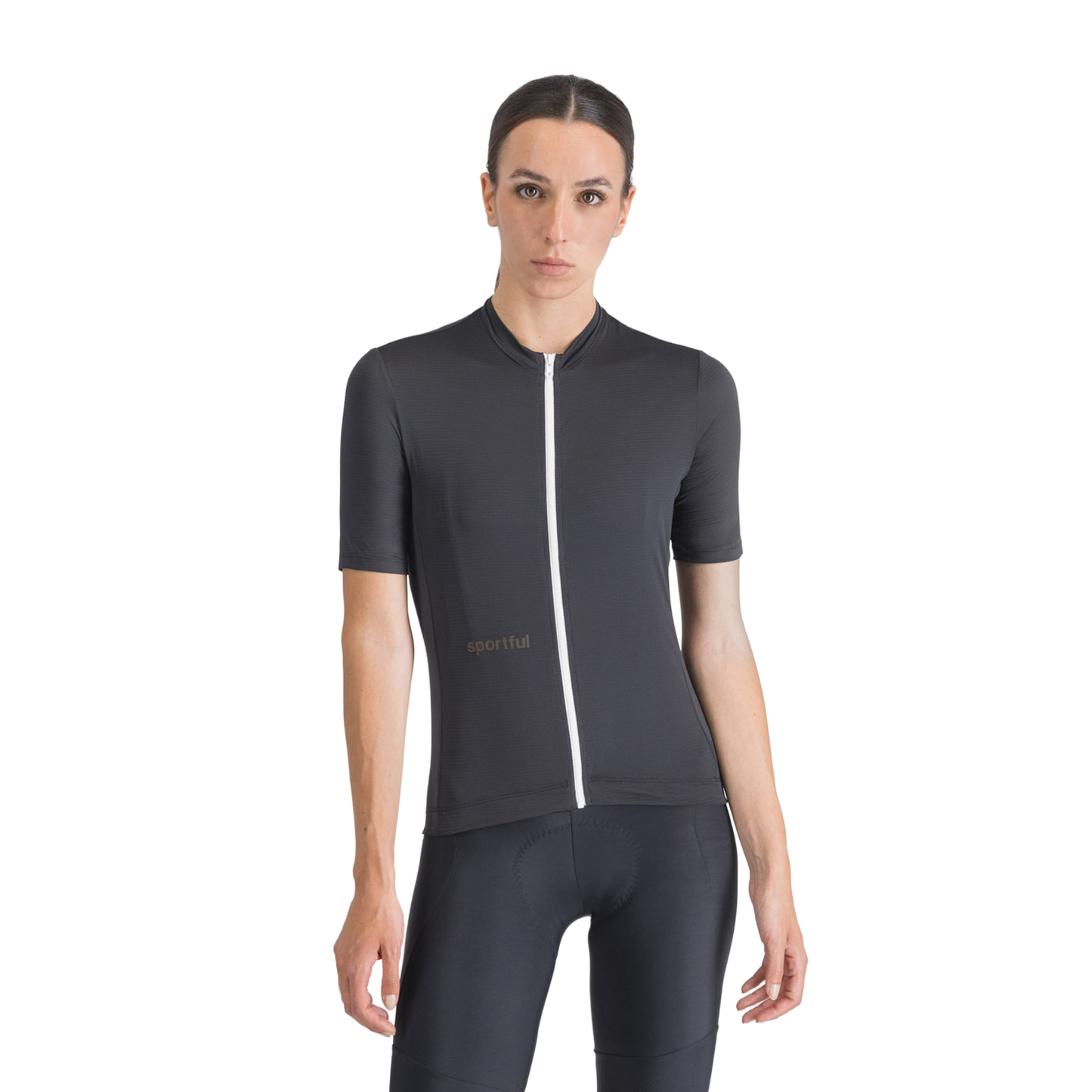 Dames SPORTFUL CLASSIC Korte Mouw Jersey Zwart