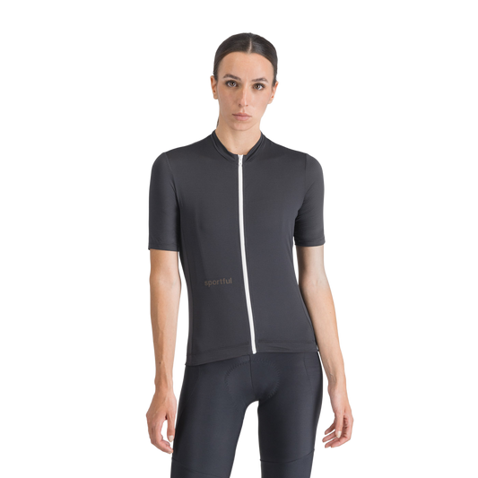Dames SPORTFUL CLASSIC Korte Mouw Jersey Zwart