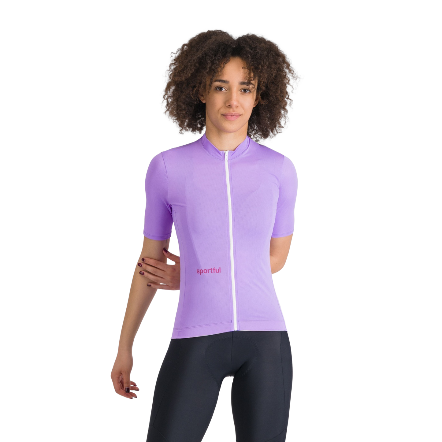 Dames SPORTFUL CLASSIC korte mouwen Jersey paars
