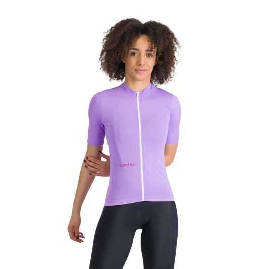 Dames SPORTFUL CLASSIC korte mouwen Jersey paars