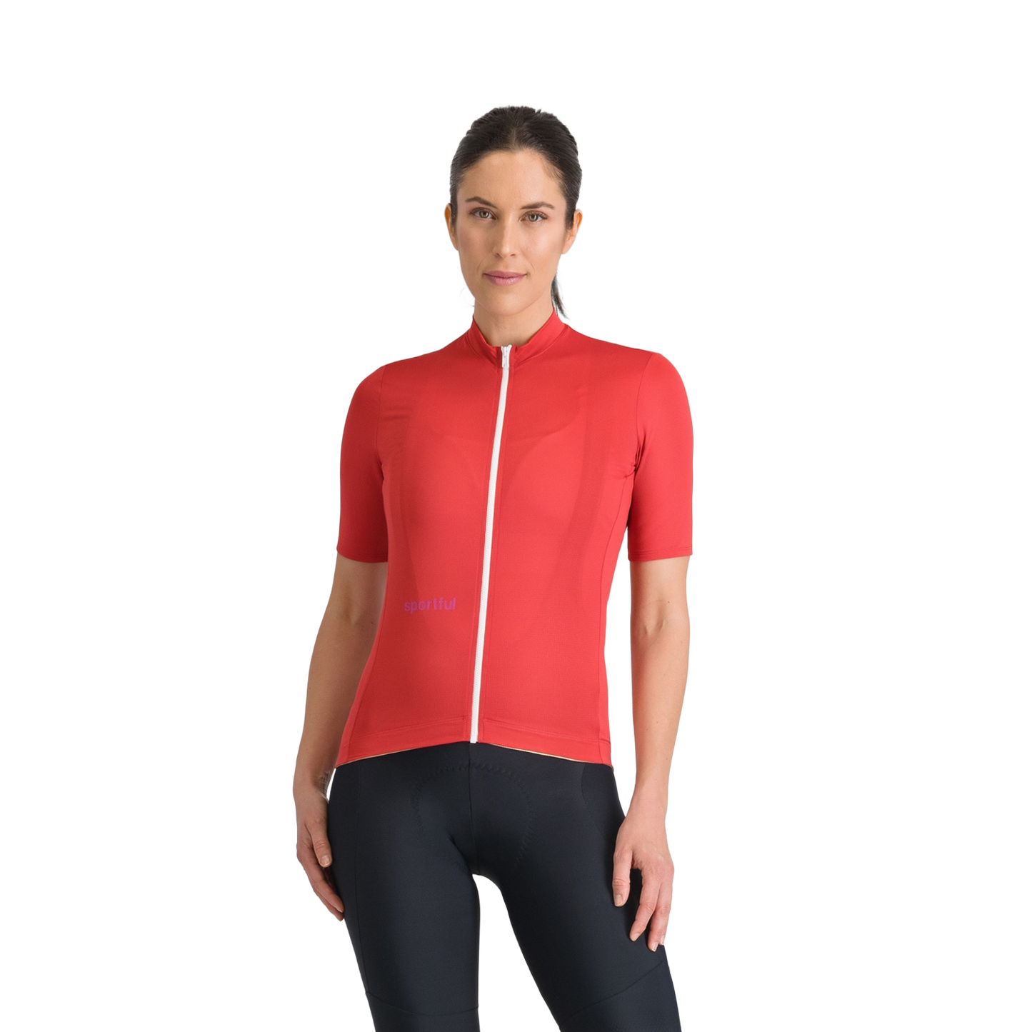 Dames SPORTFUL CLASSIC Korte Mouw Jersey Rood