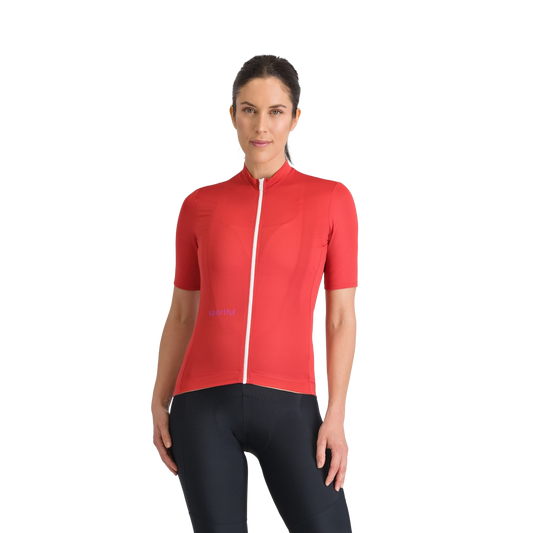 Dames SPORTFUL CLASSIC Korte Mouw Jersey Rood