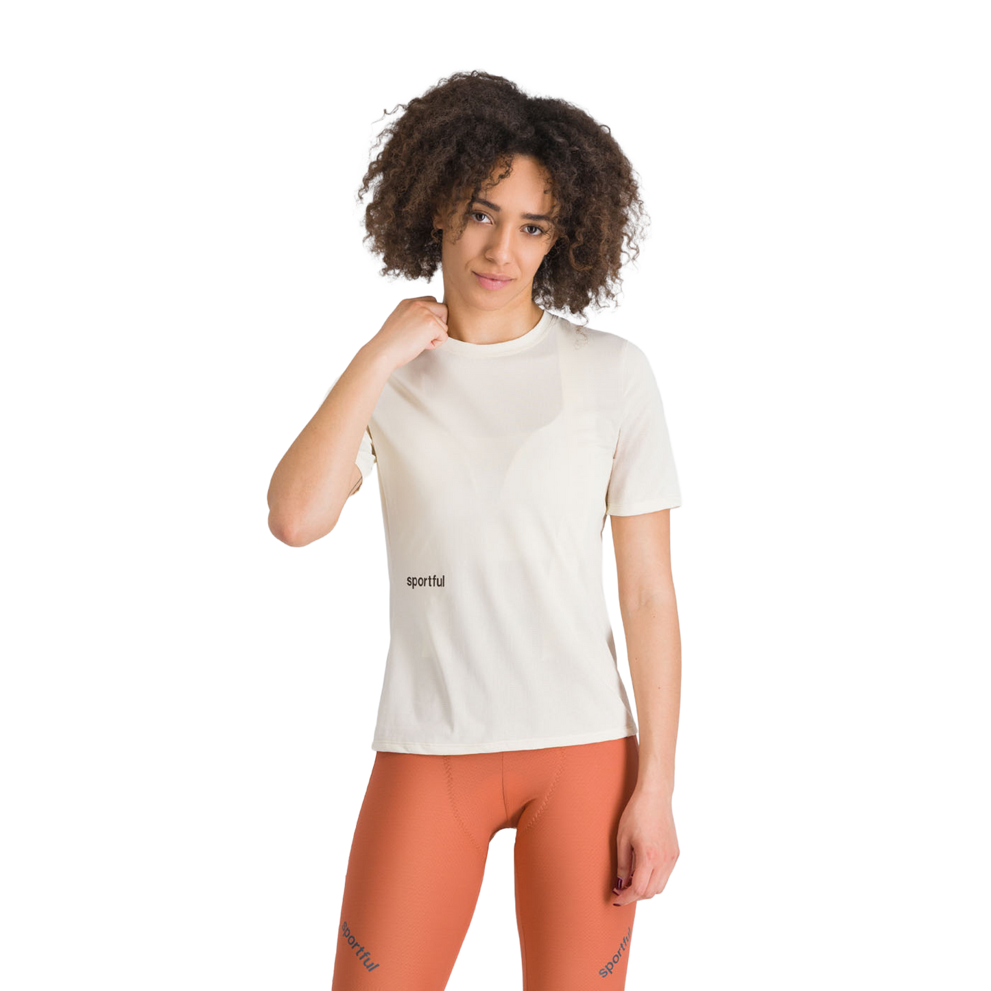 SPORTFUL SUPERGIARA TEE Damestrui met korte mouwen Crème