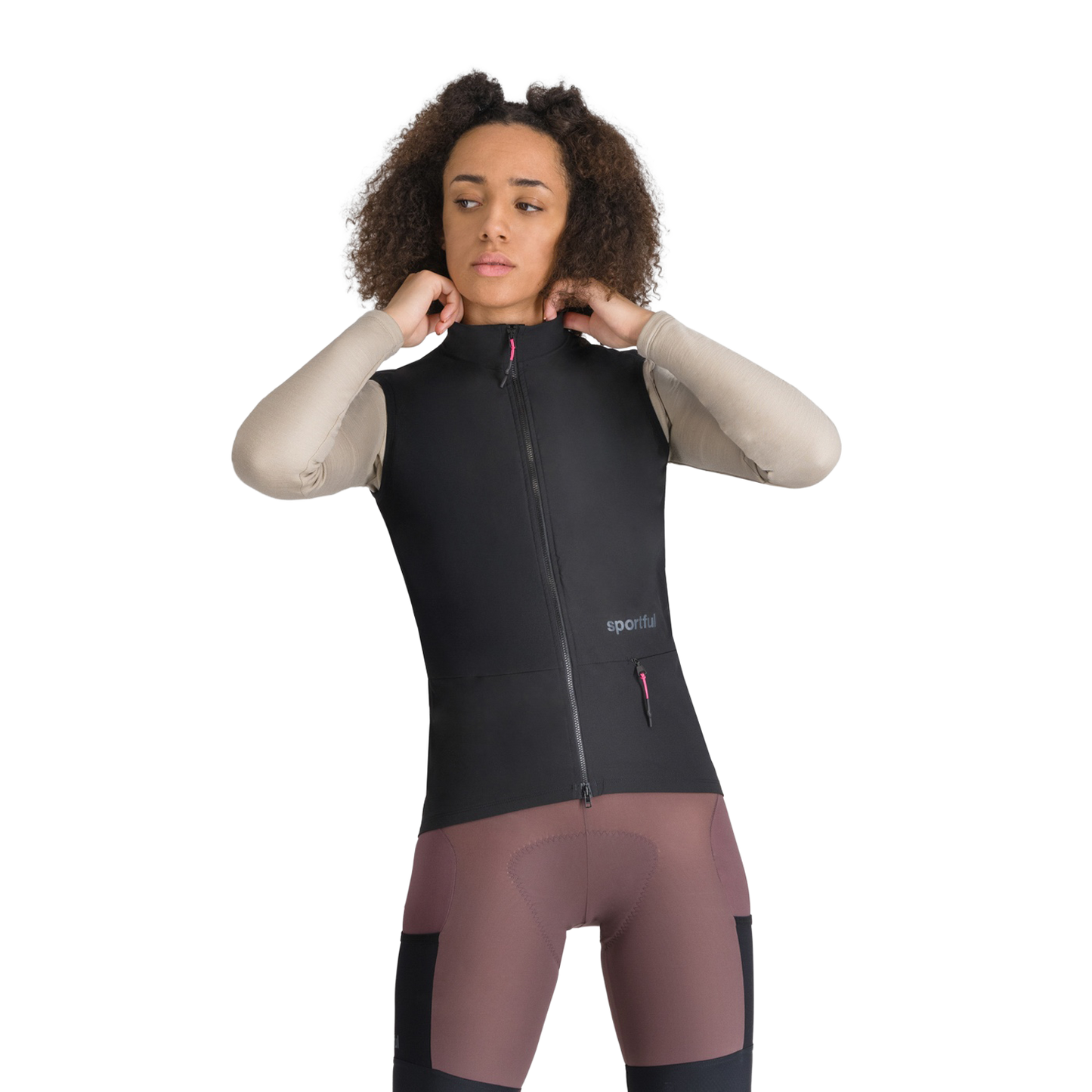 SPORTFUL SUPERGIARA 2 Vrouwen Mnachless Jas Zwart