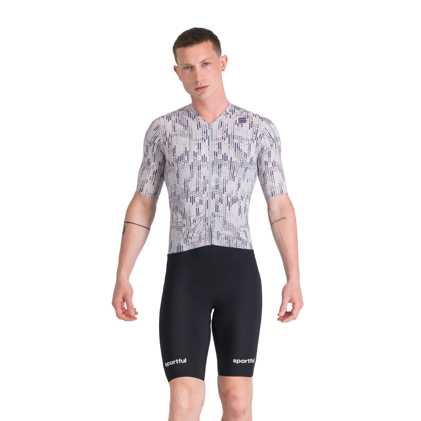 SPORTFUL G-SUIT Korte Mouw Zwart/Grijs