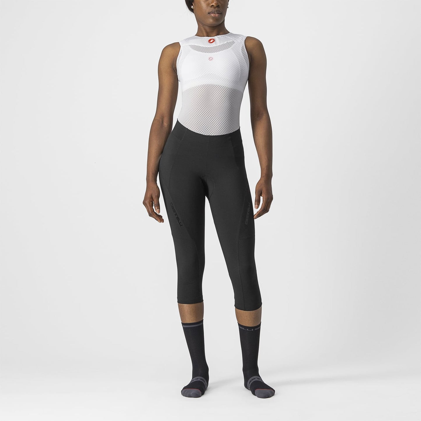 CASTELLI VELOCISSIMA 3 Dames 3/4 Bibtights Zwart