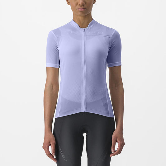 Dames CASTELLI ANIMA 4 korte mouwen Jersey paars