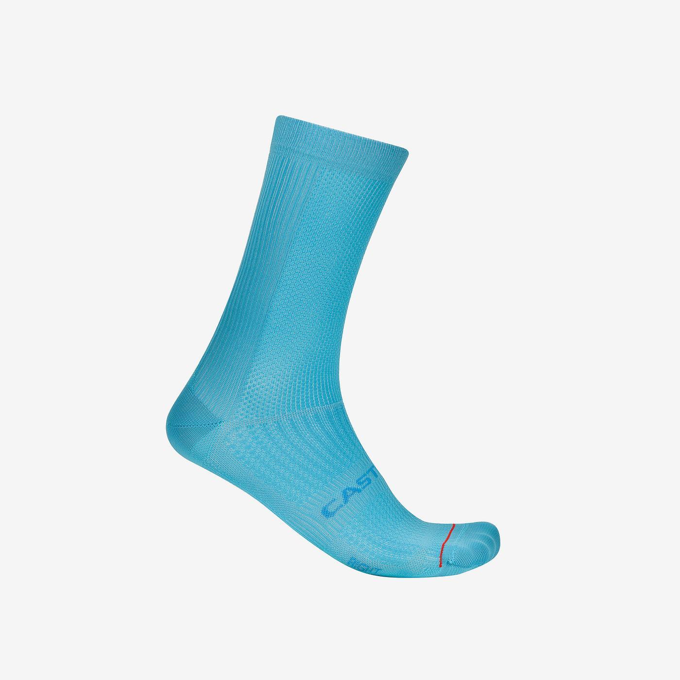 CASTELLI ESPRESSO 18 Sokken Blauw Neon