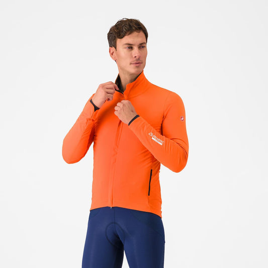 CASTELLI ALPHA 150 Jas Oranje/Zwart