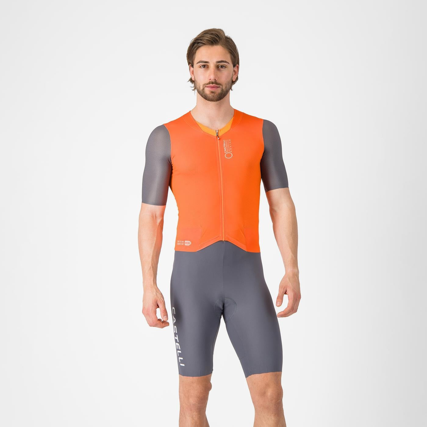CASTELLI SATURDAY MORNING Jumpsuit Oranje/Grijs