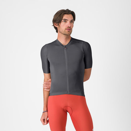CASTELLI ESPRESSO 2 Korte Mouw Jersey Grijs