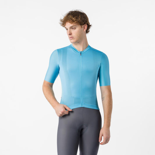 CASTELLI ESPRESSO 2 Korte Mouw Jersey Turquoise