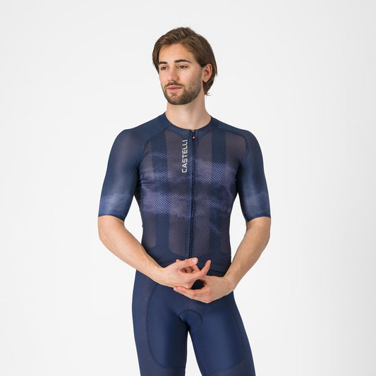 CASTELLI CLIMBER'S A/C Korte Mouw Jersey Blauw 2026