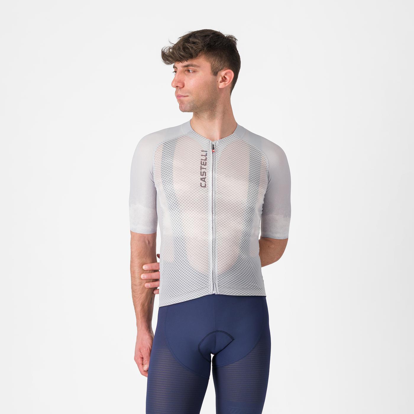 CASTELLI CLIMBER'S A/C Korte Mouw Jersey Grijs 2026