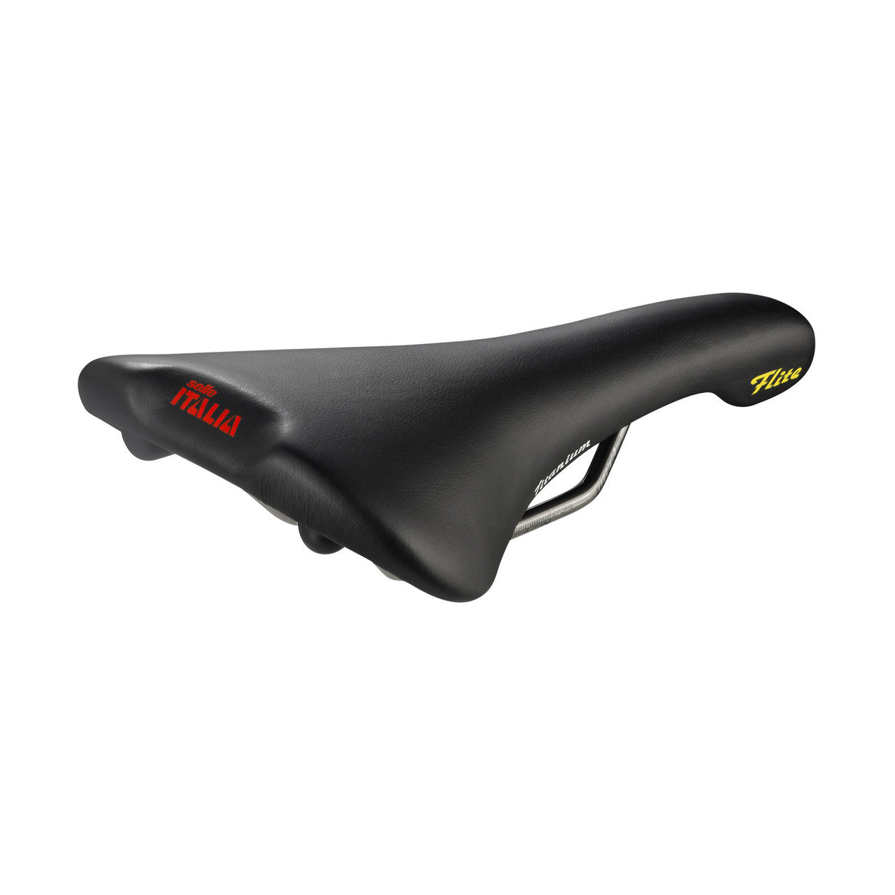 Zadel SELLE ITALIA Flite 1990 L1 146mm Titanium Rails - 3/4-aanzicht