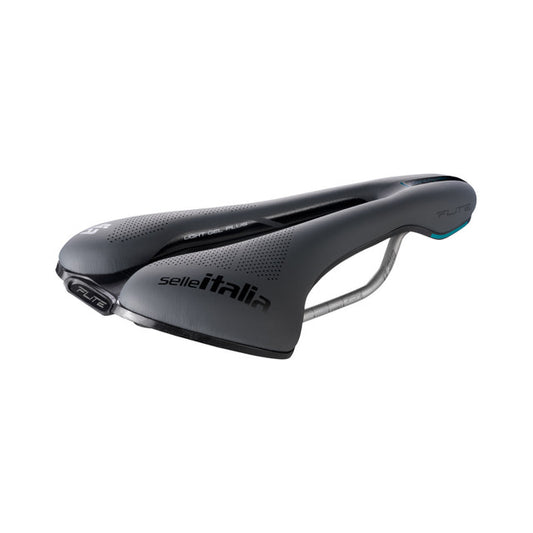 Zadel SELLE ITALIA FLITE BOOST GRAVEL SUPERFLOW S Rails Ti316 Zwart/Grijs