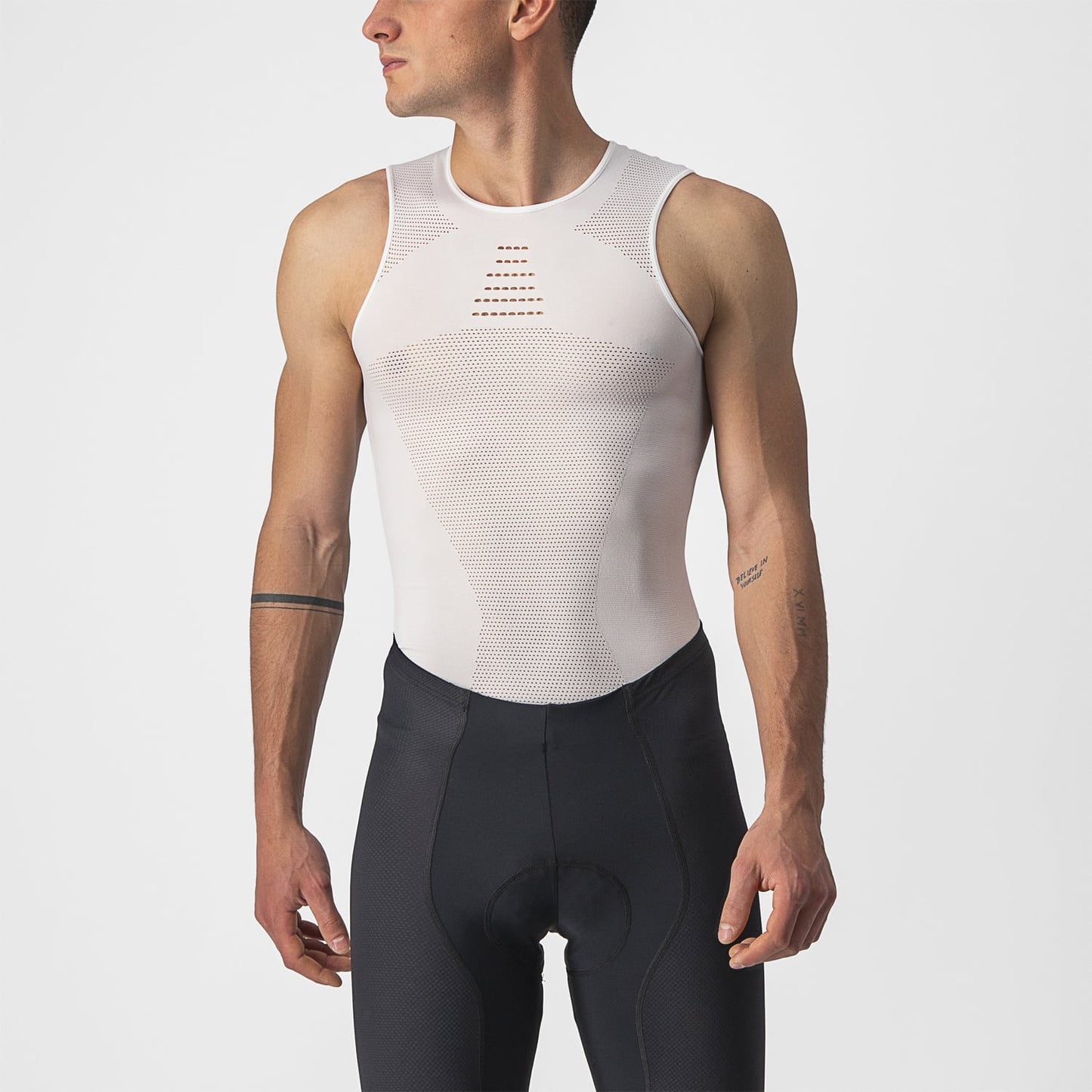 CASTELLI CORE SEAMLESS Mouwloos Ondergoed Wit