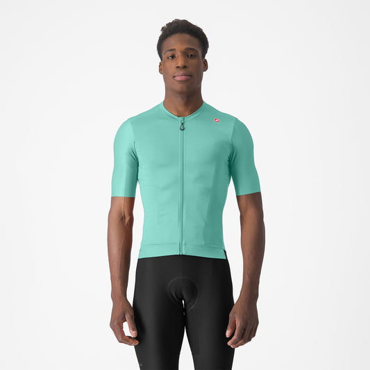 CASTELLI ESPRESSO Korte Mouw Jersey Turquoise