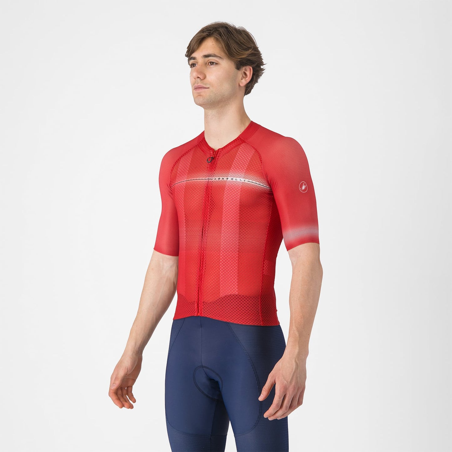 CASTELLI CLIMBER'S A/C Korte Mouw Trui Rood