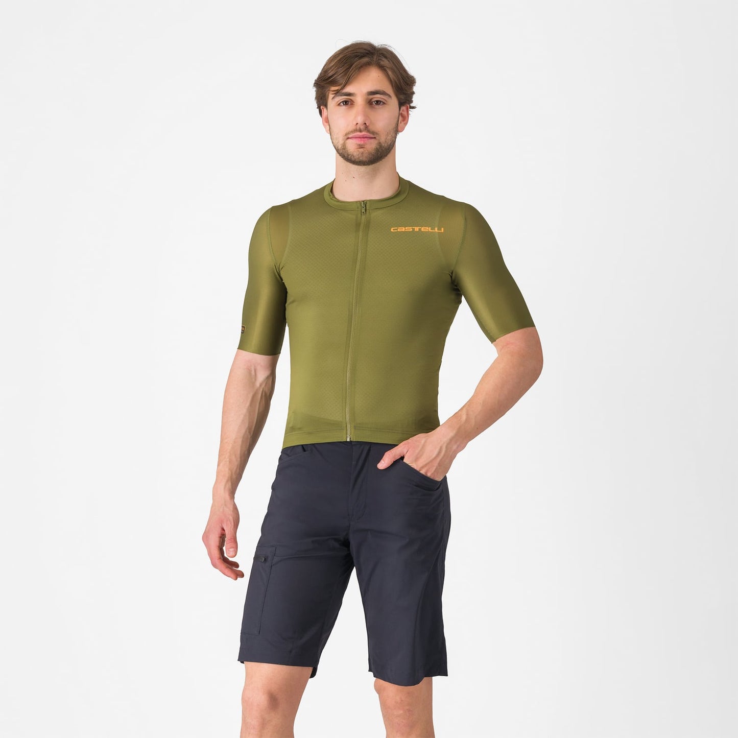 CASTELLI UNLIMITED ADVENTURE BAGGY Korte Broek Zwart