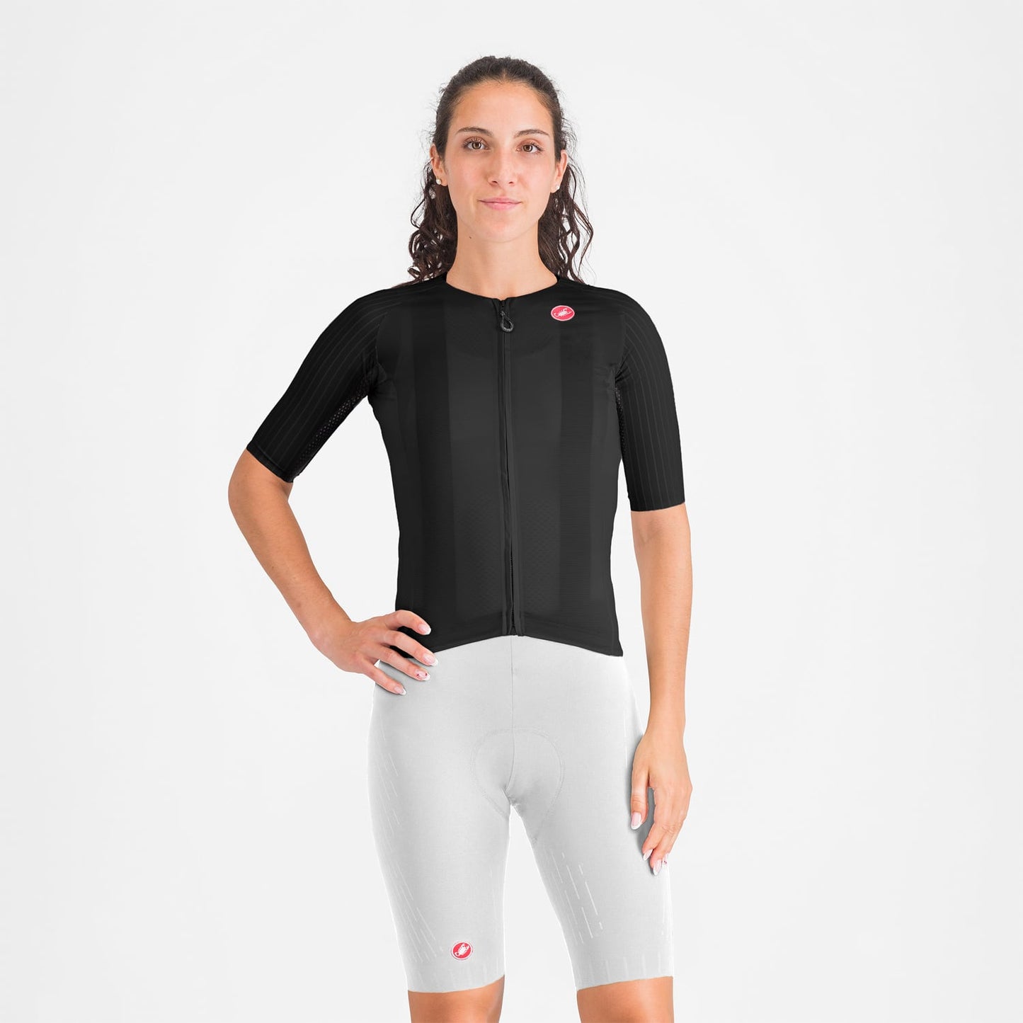 CASTELLI FREE AERO RACE S Bib Tight Dames Wit