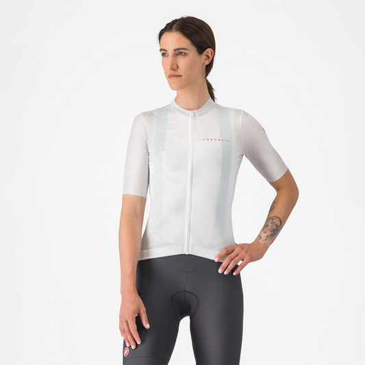 CASTELLI FANTASIA Damestrui Korte Mouw Wit