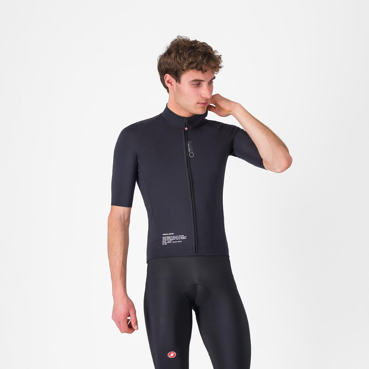 CASTELLI DO.DI.CI. Jas Korte Mouw Zwart