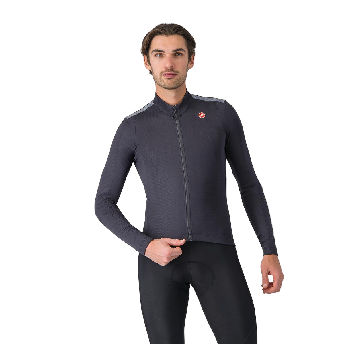 CASTELLI PURO 4 Lange Mouw Jersey Grijs