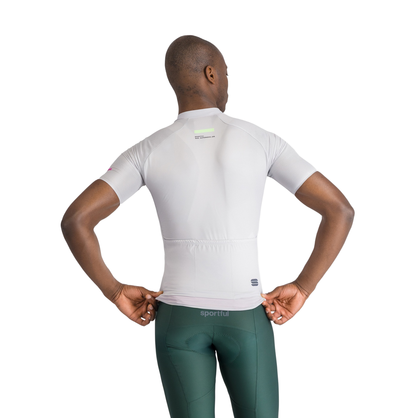 SPORTFUL SUPERNOVA Korte Mouw Jersey Grijs
