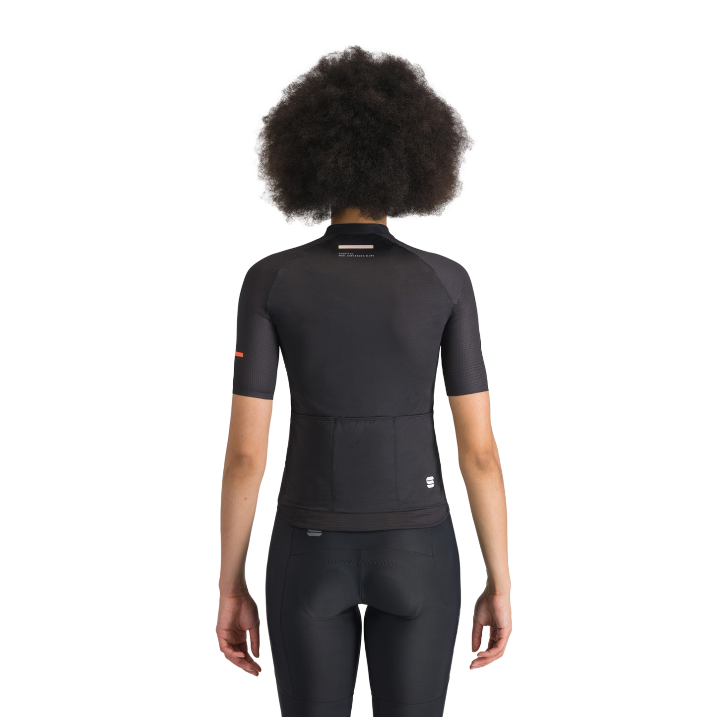 Dames SPORTFUL SUPERNOVA Korte Mouw Jersey Zwart