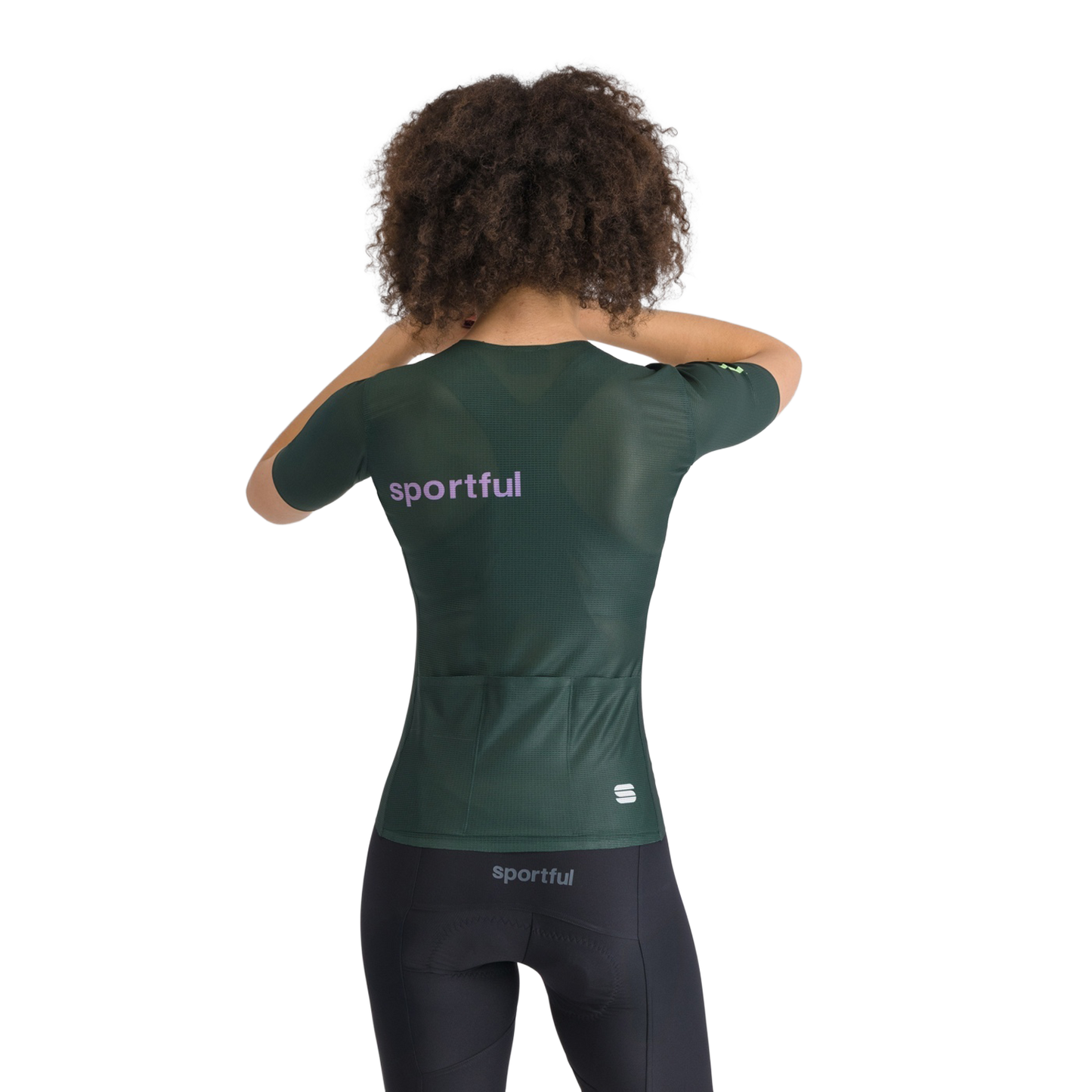 Dames SPORTFUL LIGHT 2 Korte Mouw Jersey Khaki