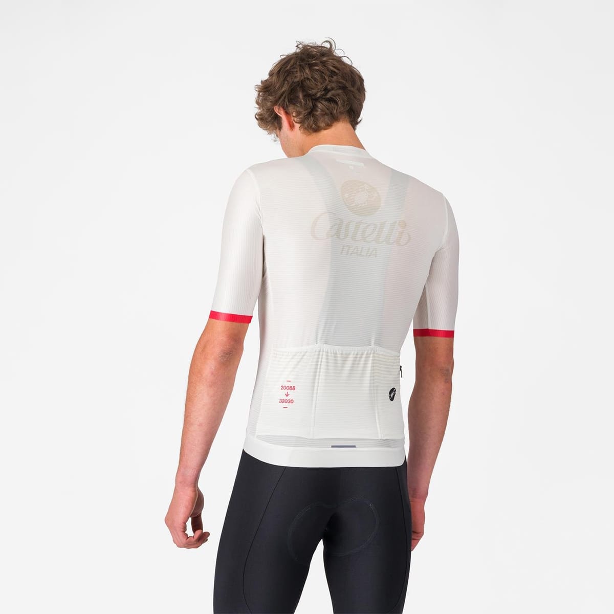 CASTELLI ESPRESSO 50th ANNIVERSARY Jersey Korte Mouw Wit