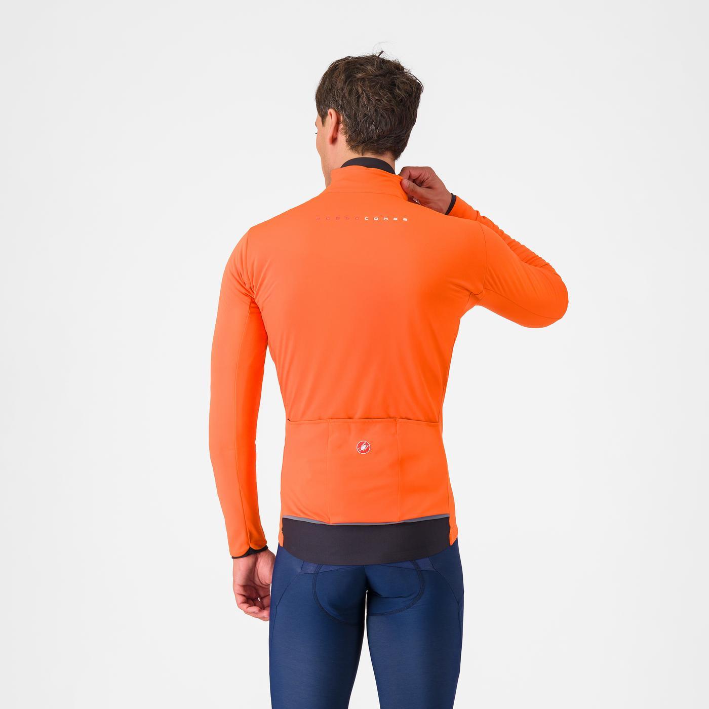 CASTELLI ALPHA 150 Jas Oranje/Zwart