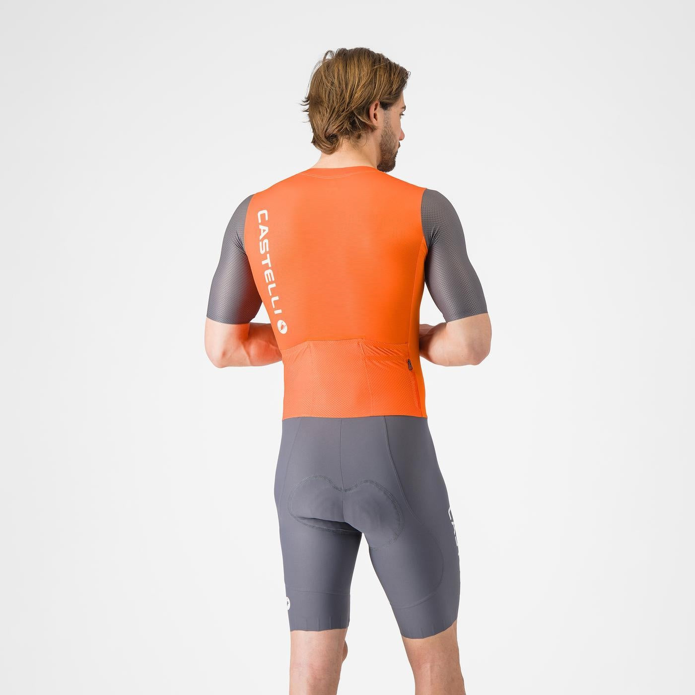 CASTELLI SATURDAY MORNING Jumpsuit Oranje/Grijs