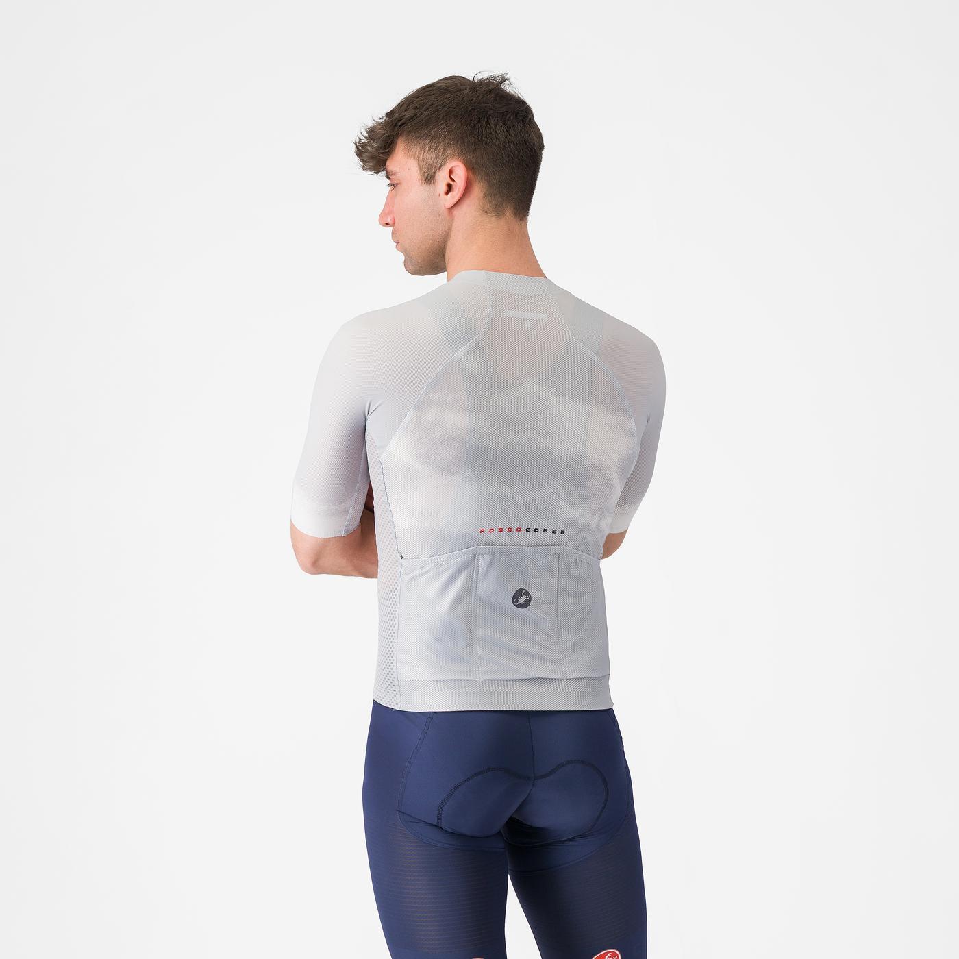 CASTELLI CLIMBER'S A/C Korte Mouw Jersey Grijs 2026