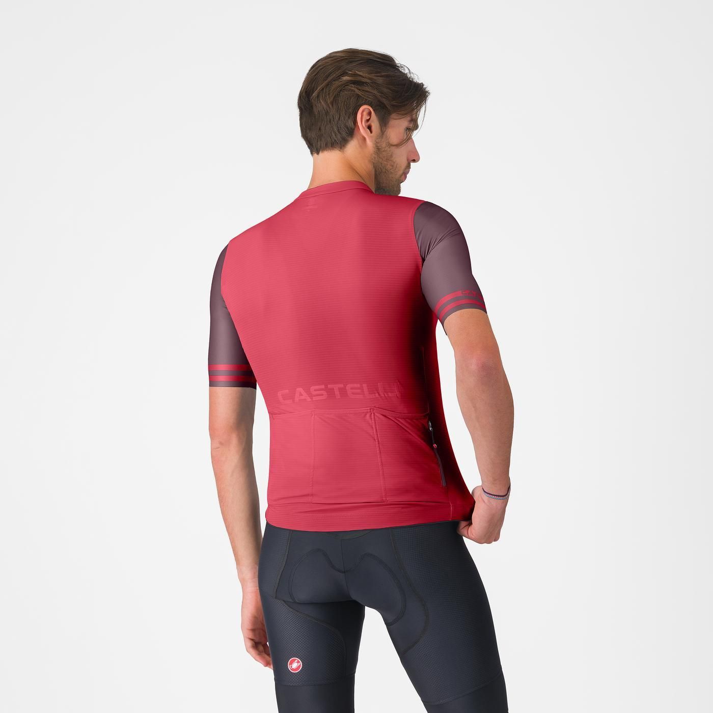 CASTELLI PROLOGO LITE 2 Korte Mouw Jersey Bordeaux