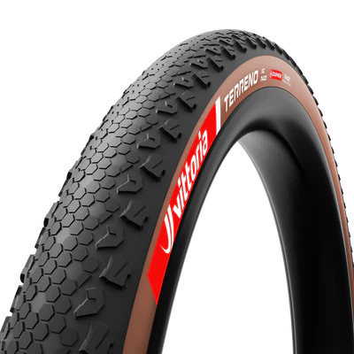 VITTORIA TERRENO XC RACE 29x2.4 Graphene/Silica Tubeless Ready Zacht Beige band
