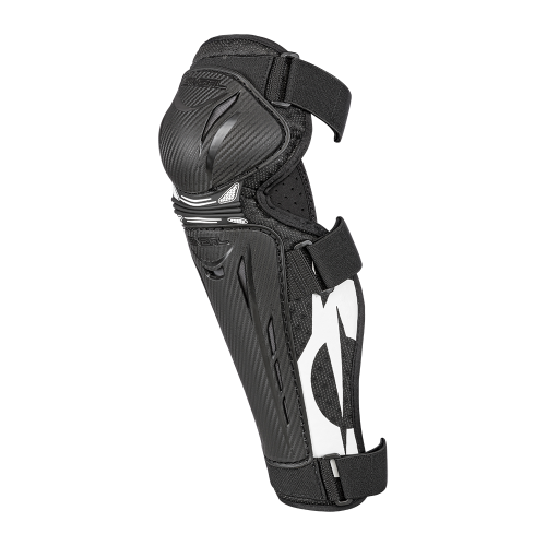 O'NEAL TRAIL FR kniebeschermers in carbonlook, zwart/wit
