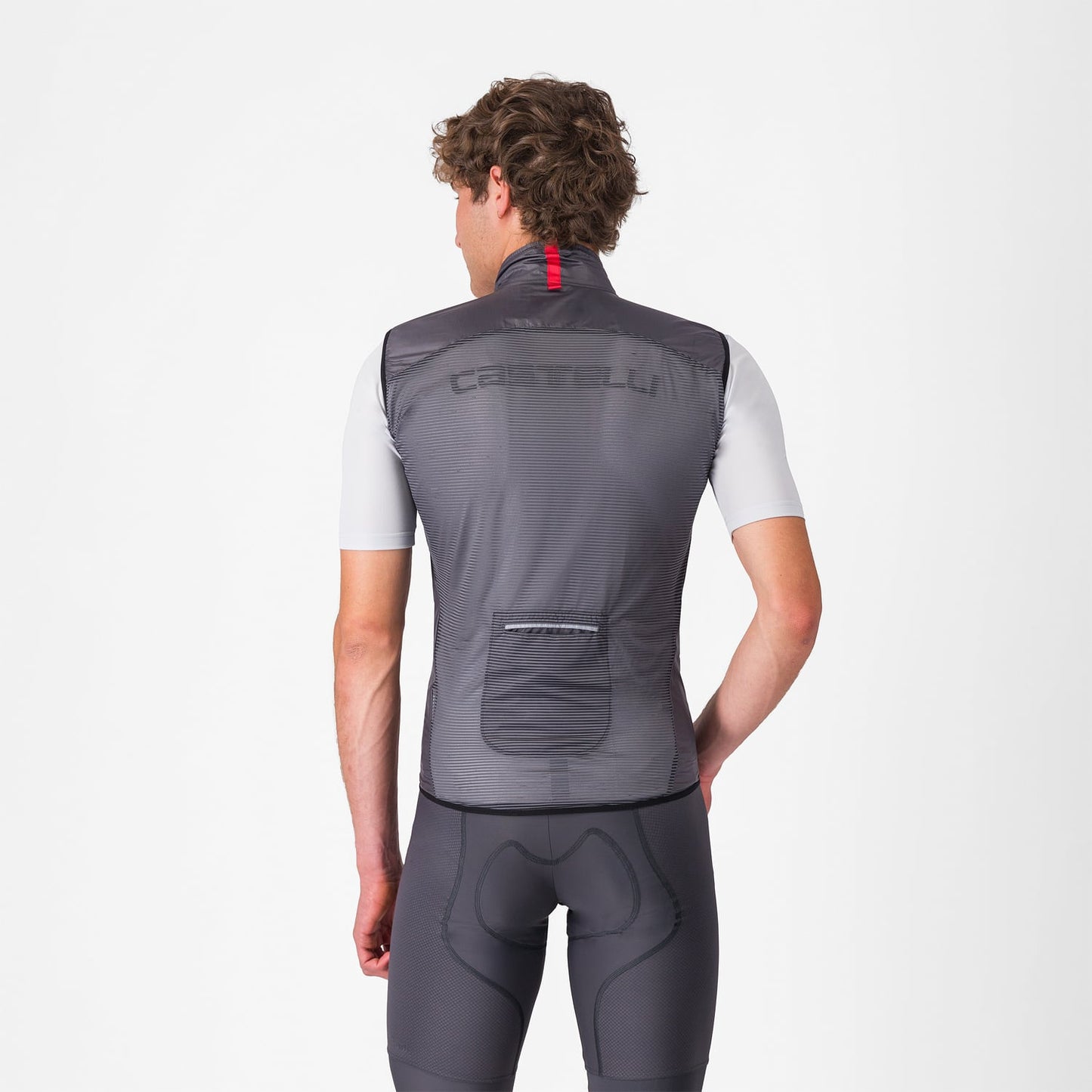 CASTELLI ARIA Mouwloos Vest Donkergrijs