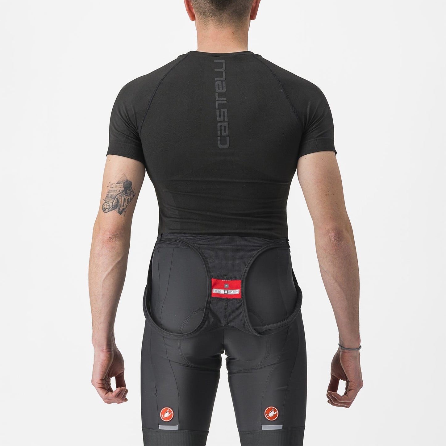 CASTELLI CORE SEAMLESS Korte Mouw Ondergoed Zwart