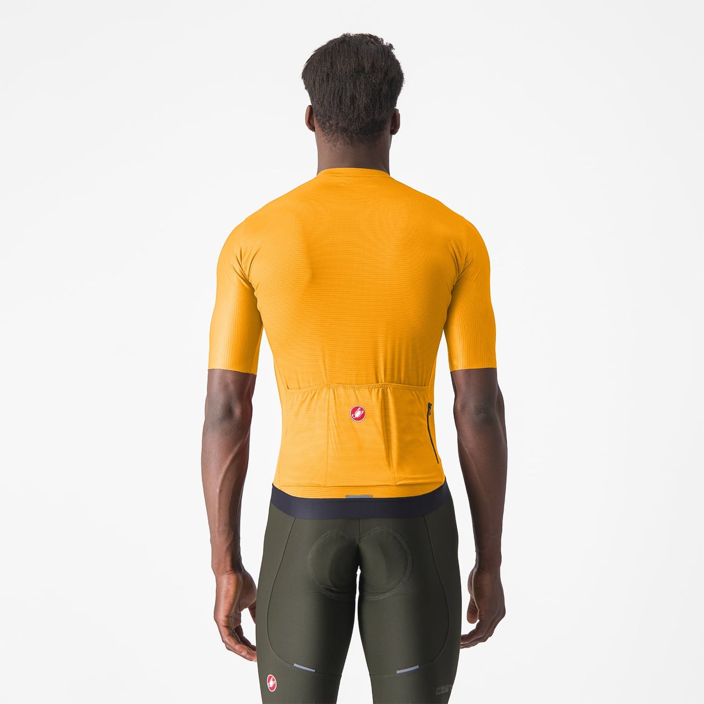 CASTELLI ESPRESSO Korte Mouw Jersey Oranje