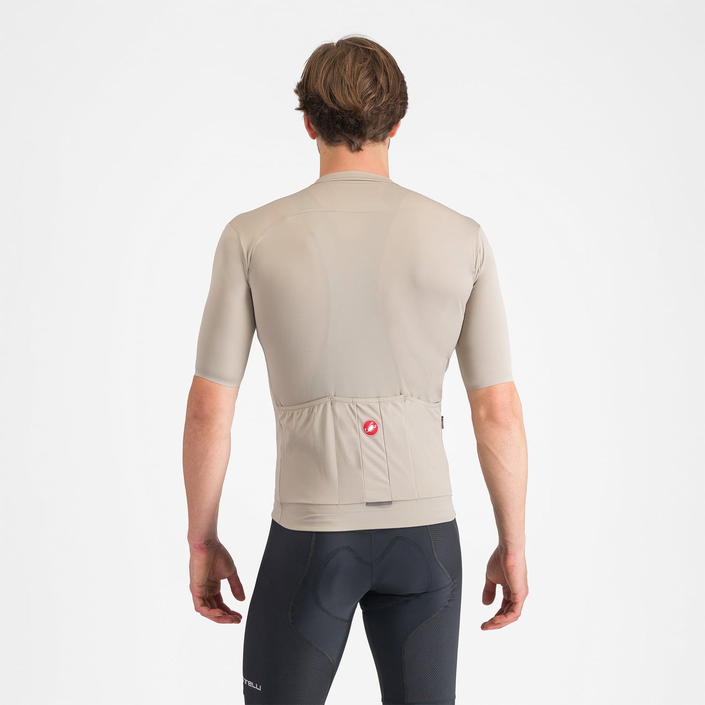 CASTELLI PROLOGO LITE Korte Mouw Jersey Beige