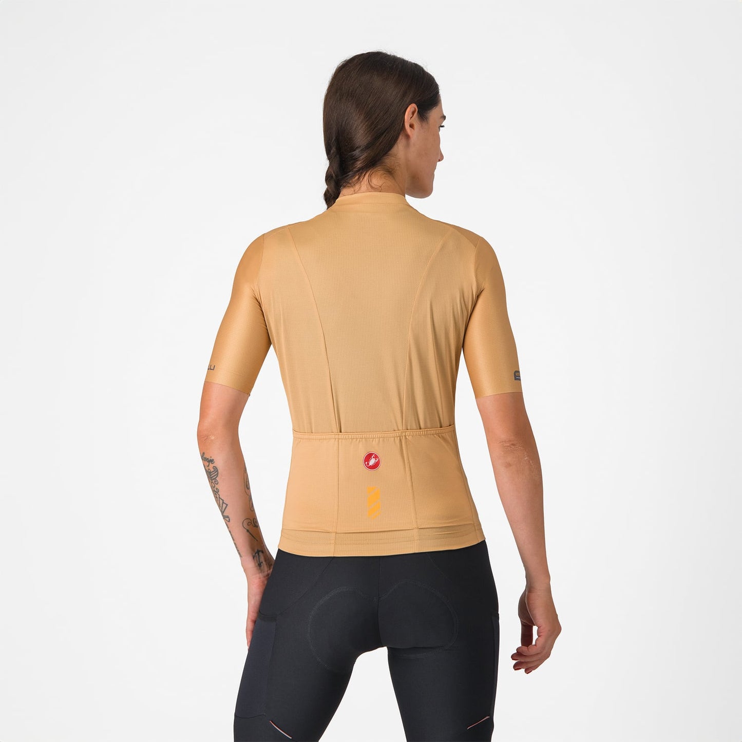 CASTELLI UNLIMITED Damestrui met korte mouwen Bruin