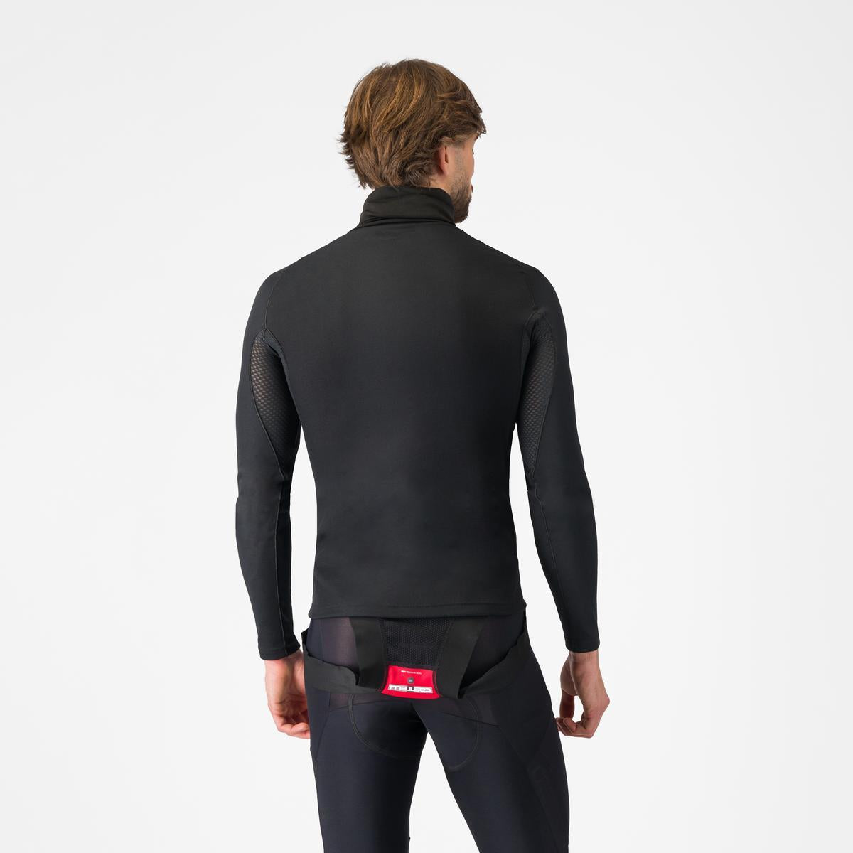 CASTELLI FLANDERS 2 HIGH NECK WARMER Lange Mouw Ondergoed Zwart