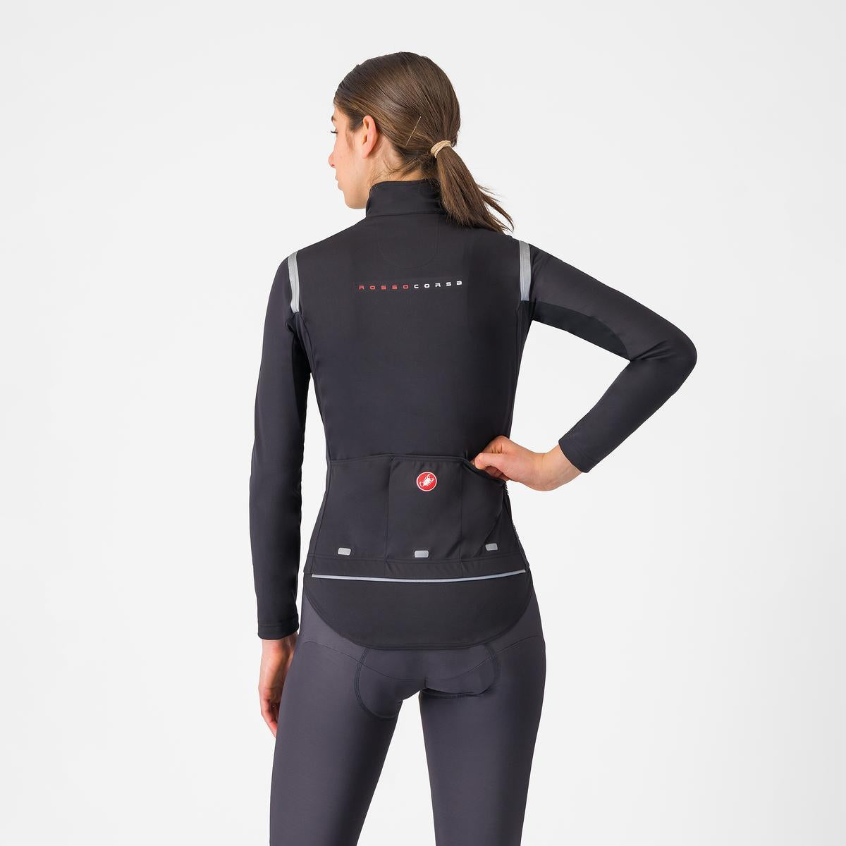 CASTELLI PERFETTO RoS 3 Damesjas Zwart/Noir Reflex
