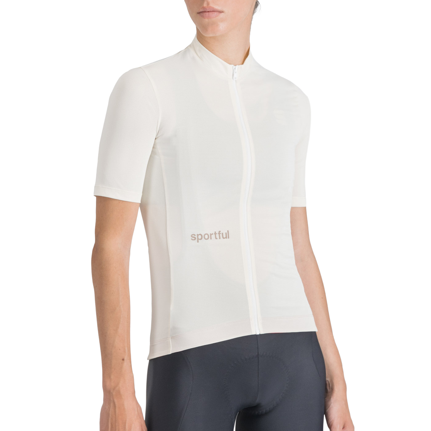 Dames SPORTFUL CLASSIC Korte Mouw Jersey Crème
